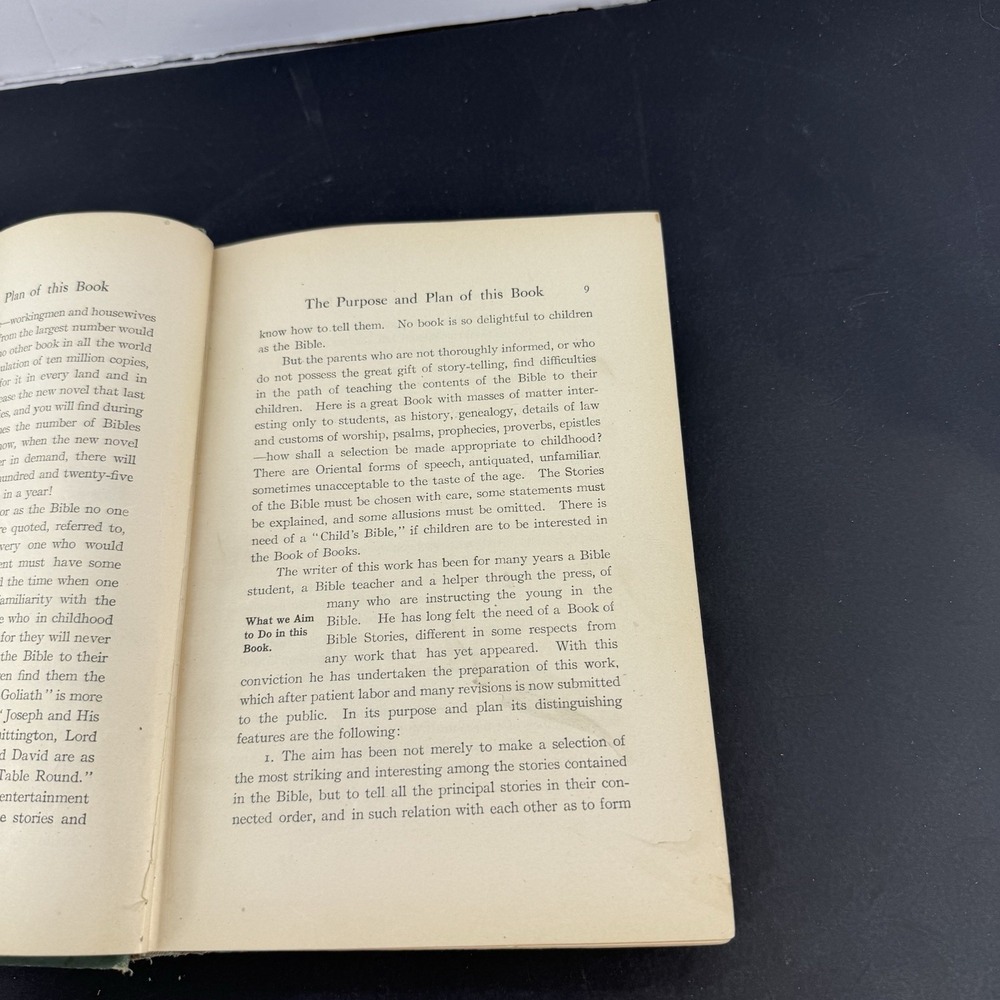 Hurlbut's Story of the Bible Illustrated Stories 1904 Edition HC Book Rough - Picture 10 of 14